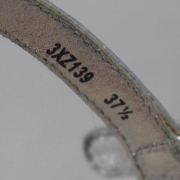 Prada #Y3N4UG Cork Braided Wedges Size 37.5 - Picture 8 of 8